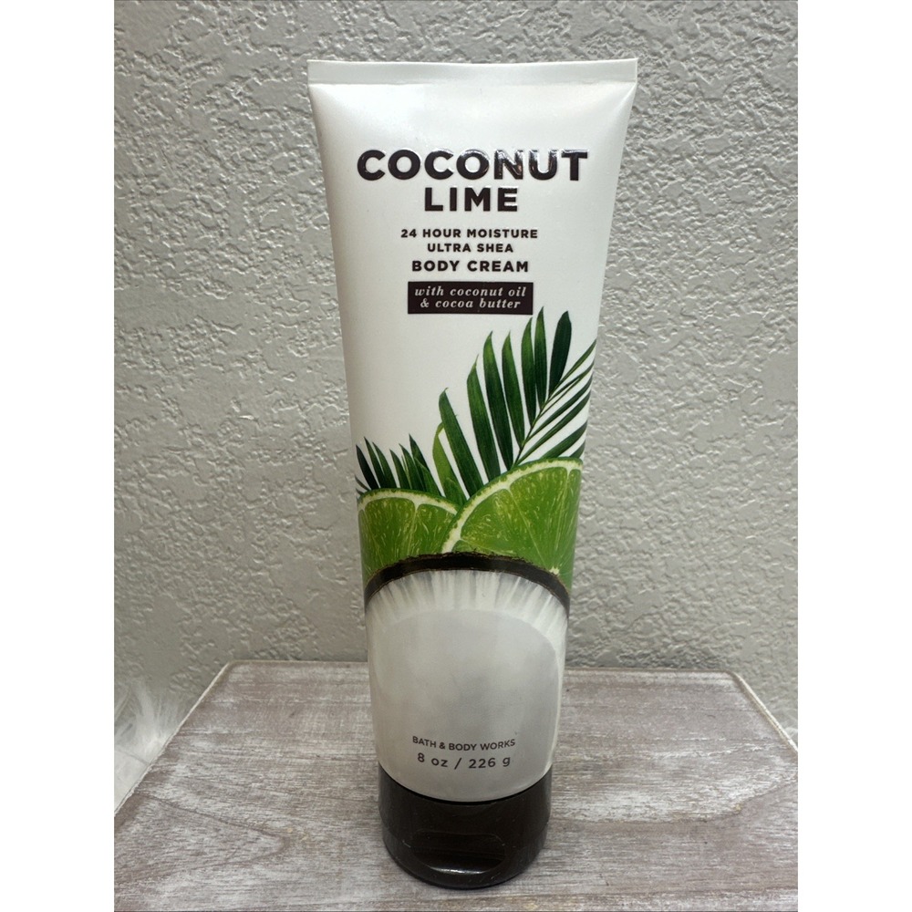 $24 🌙 BATH AND BODY WORKS Coconut Lime ULTRA SHEA Body Cream 8 oz NEW